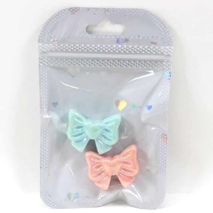 Beads, Accessories, Parts, Acrylic Beads, Ribbon D