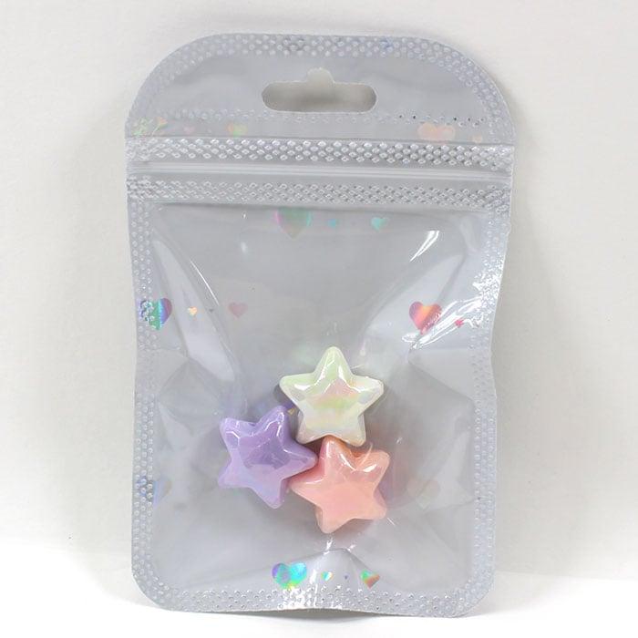 Beads, Accessories, Parts, Acrylic Beads, Star