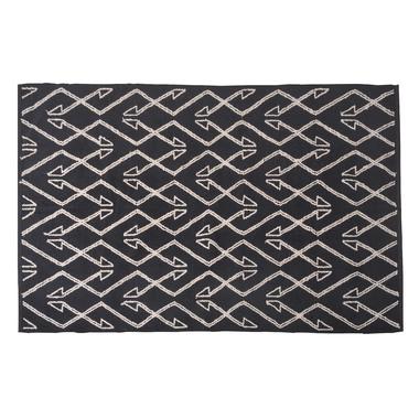 Azumaya Rug Black W130×D190 TTR-170A