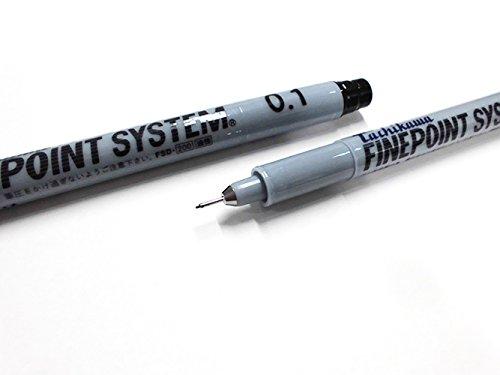 Fine Point System Oil-Based 0.1 Black