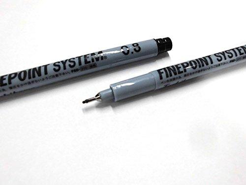 Fine Point System Oil-Based 0.8 Black