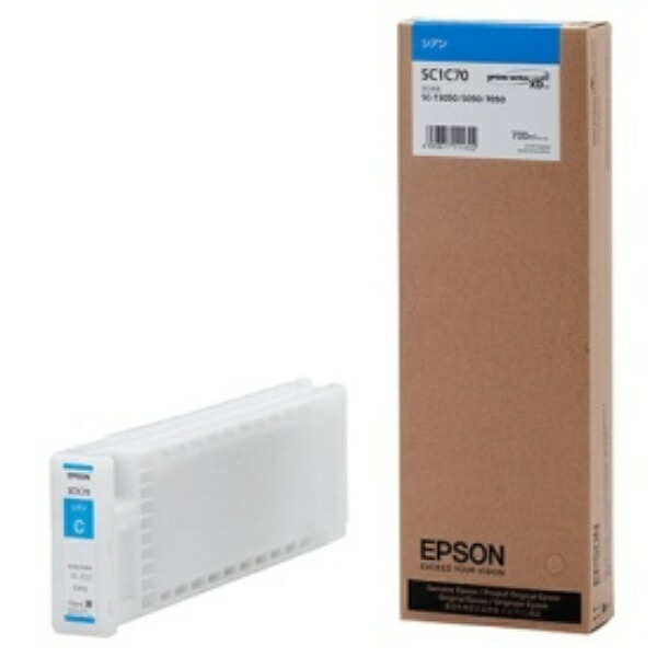 Epson Ink Cartridge Cyan 700ml SC1C70 1 piece