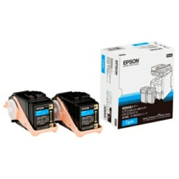 Epson Eco-Friendly Toner Cyan M Size LPC3T31CPV 1 Box (2 Cartridges)