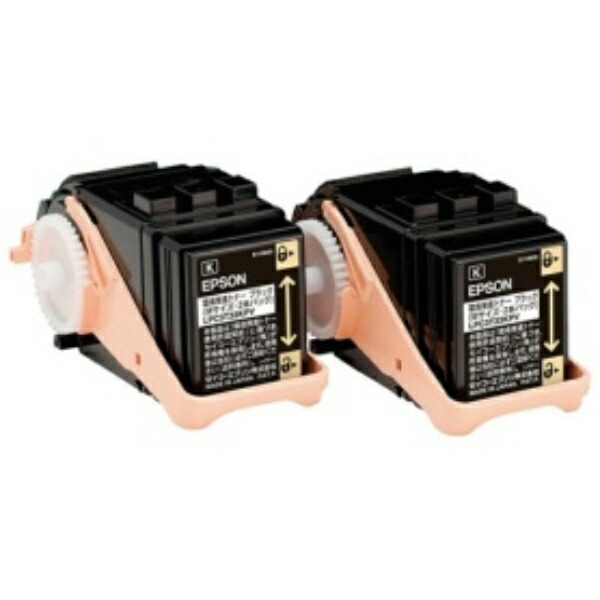 Epson Eco-Friendly Toner Black M Size LPC3T33KPV 1 Box (2 Cartridges)