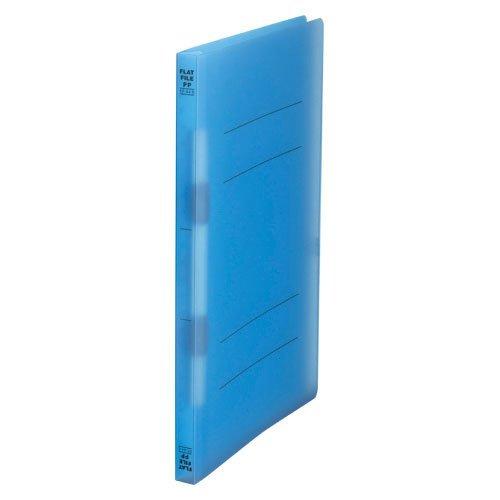Buton Flat File PP A4 Semi-Transparent Cover Blue FF-A4S-CB