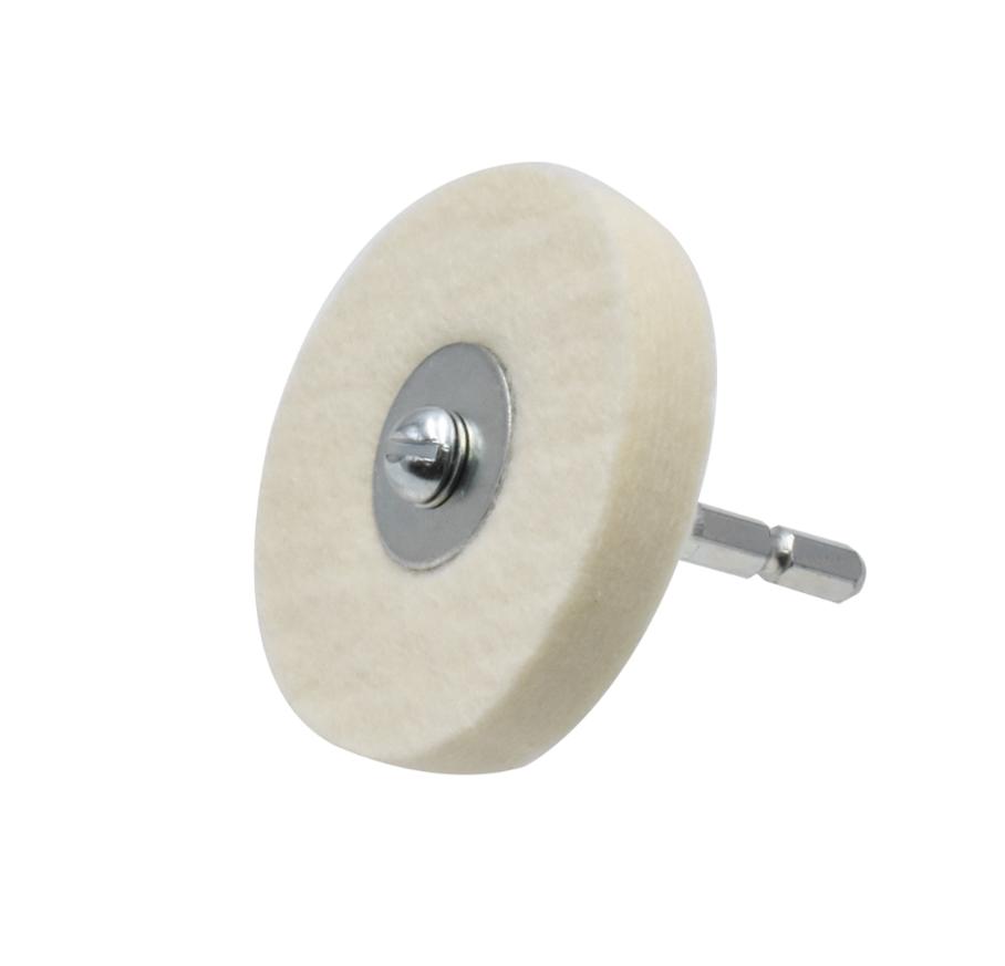 Astro Hex Shaft Felt Buff with Arbor φ65×10mm