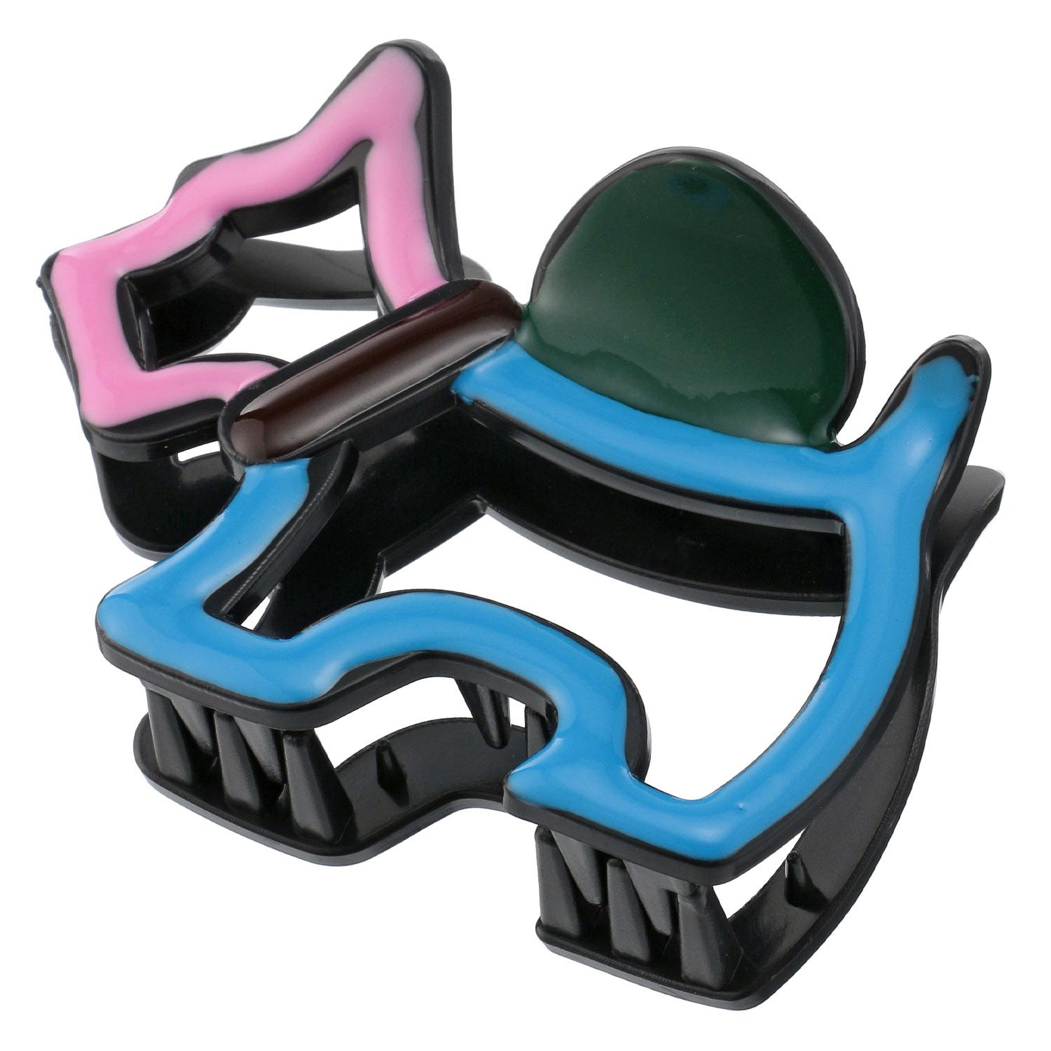 Yorkshire Terrier Bounce Clip Blue