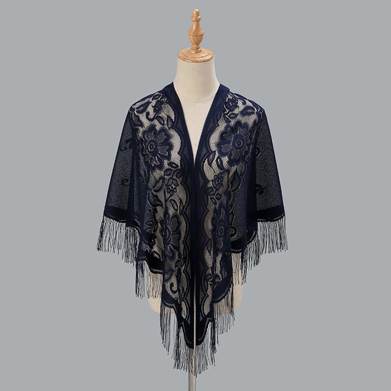 Triangular Lace Stole