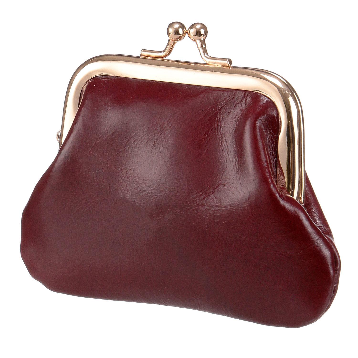 Gamakuchi Mini Wallet 34 Wine