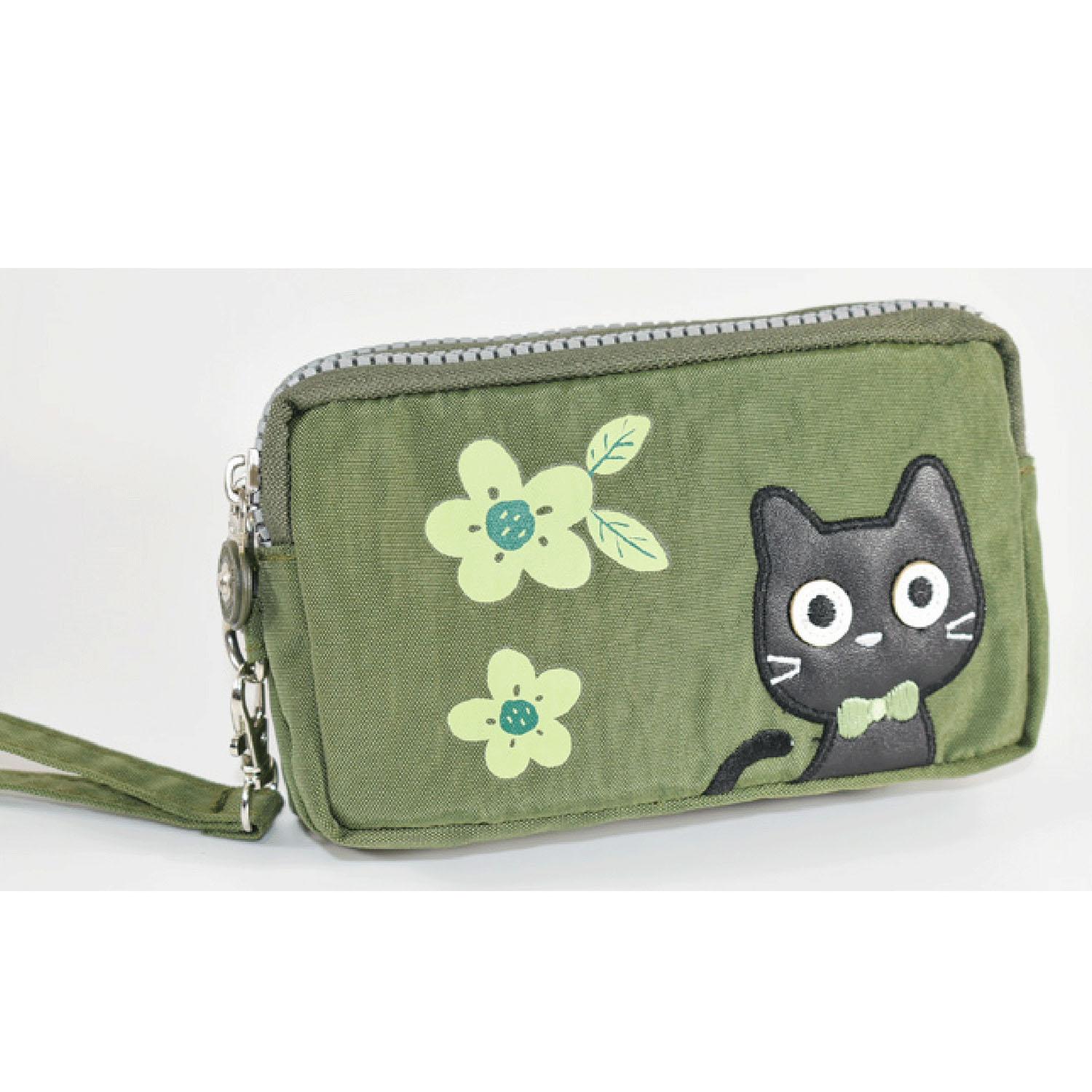 Cat Patchwork Pouch