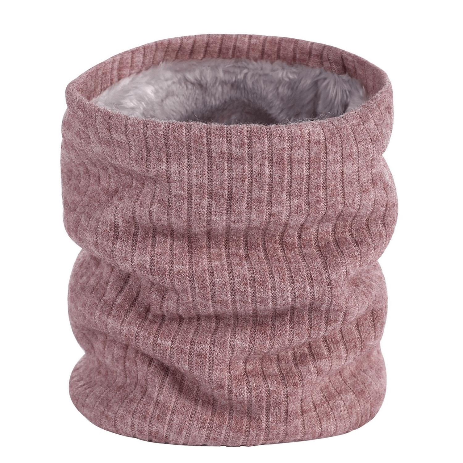 Reversible Fur-Lined Neck Warmer
