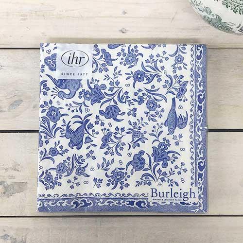 Barley Pattern Paper Napkins / Legal Peacock