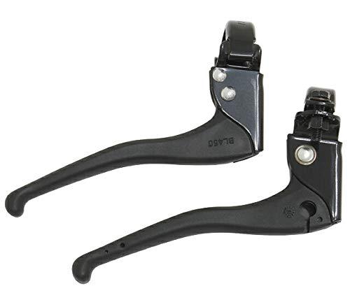 Yoshikawa Manufacturing Co., Ltd. Brake Levers Compatible with Grip Shifters Black Left and Right Set