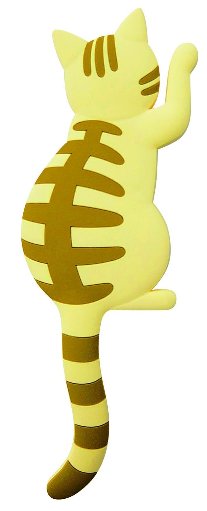 Toyo Case Magnetic Hook Cat Tail Brown Tabby MH-CAT-05