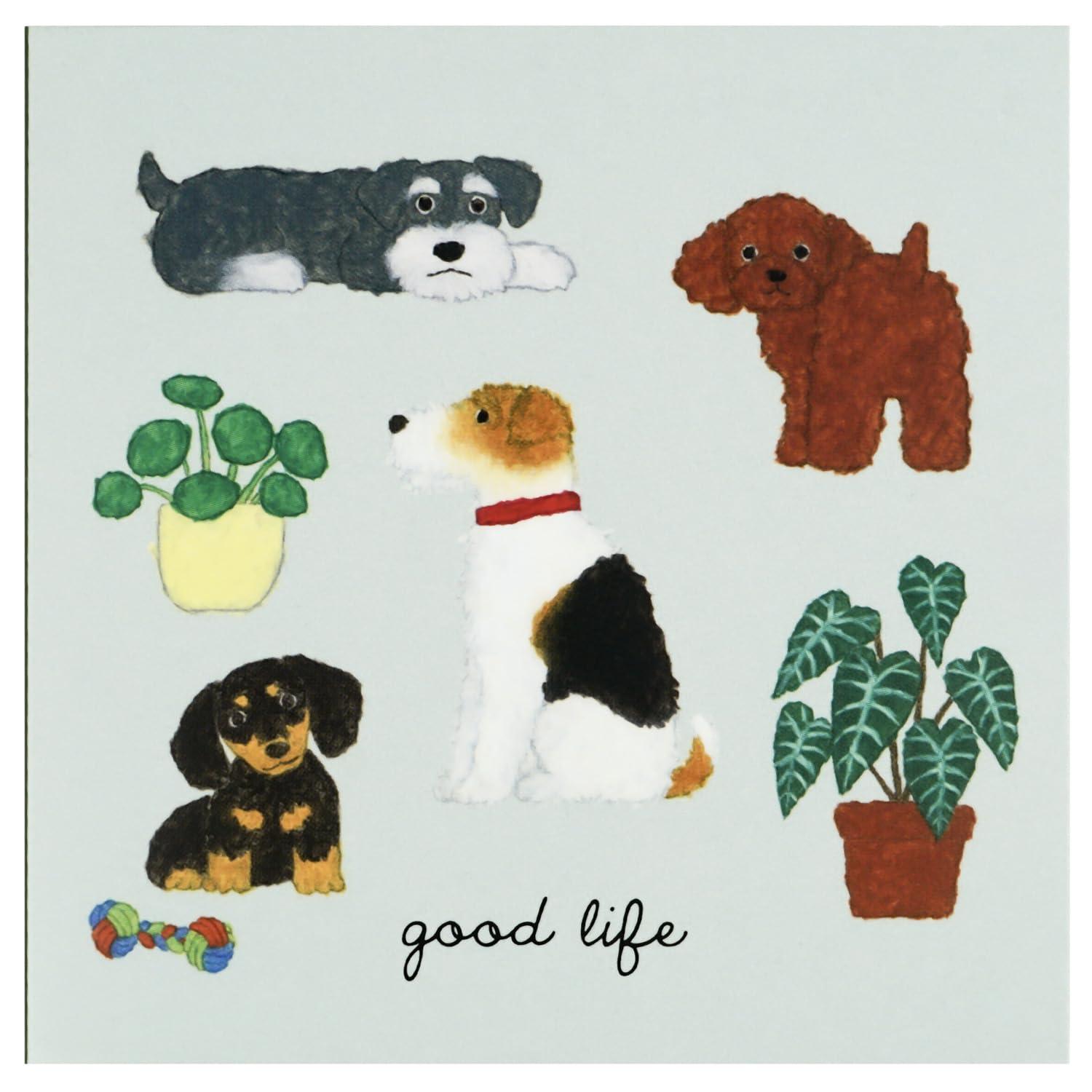 Yonezu Yusuke Greeting Life Book-Style Sticky Notes YZPG-445 Dog
