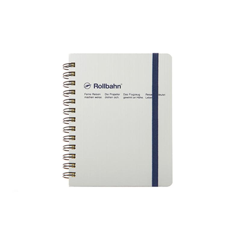 Rollbahn Pocket Memo Pad Metallic M / Silver