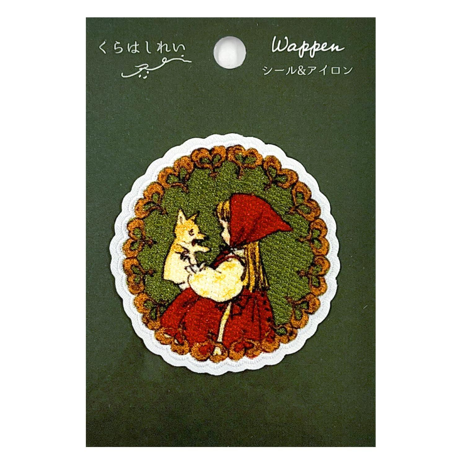 Kurahashi Rei Picture Book Embroidery Print Stickers & Iron-On Patches