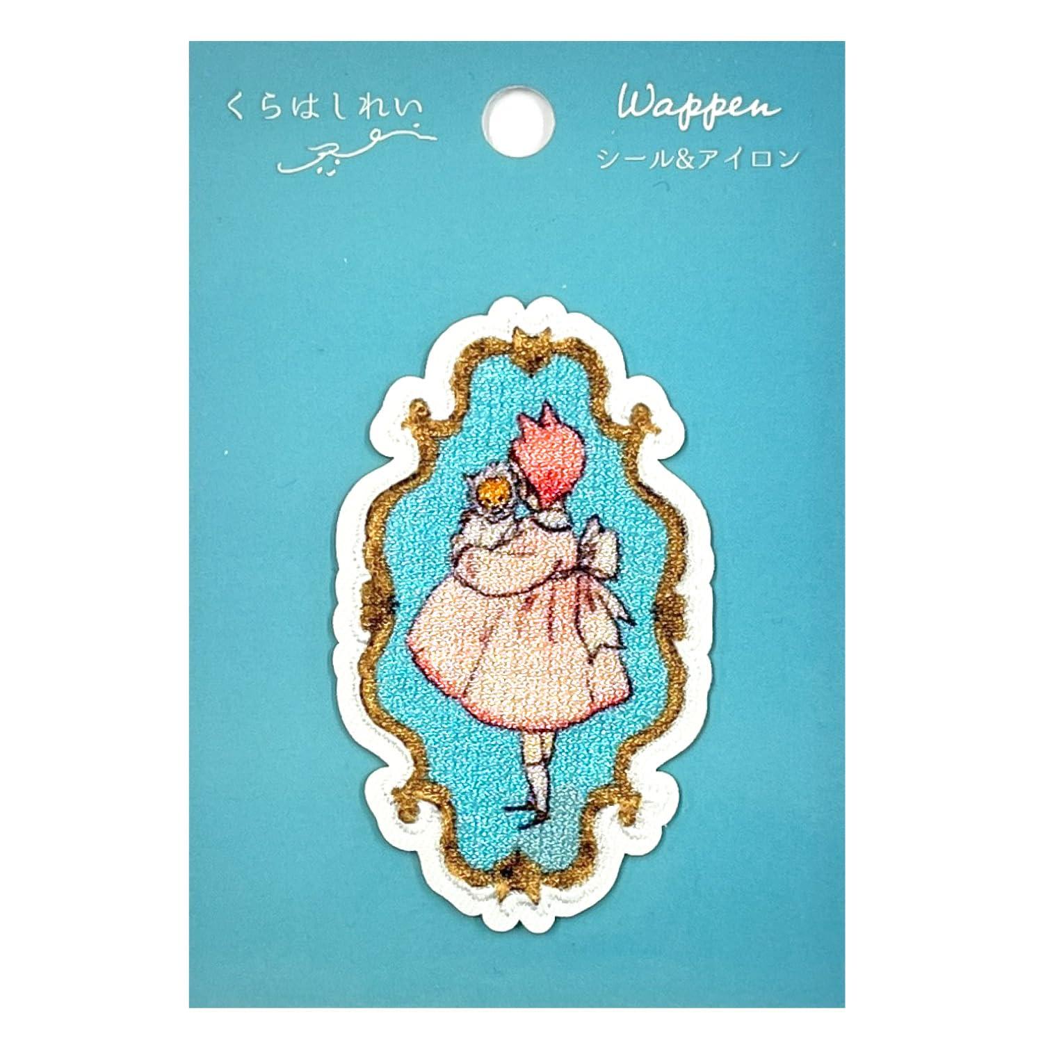 Kurahashi Rei Picture Book Embroidery Print Sticker & Iron-On Patch