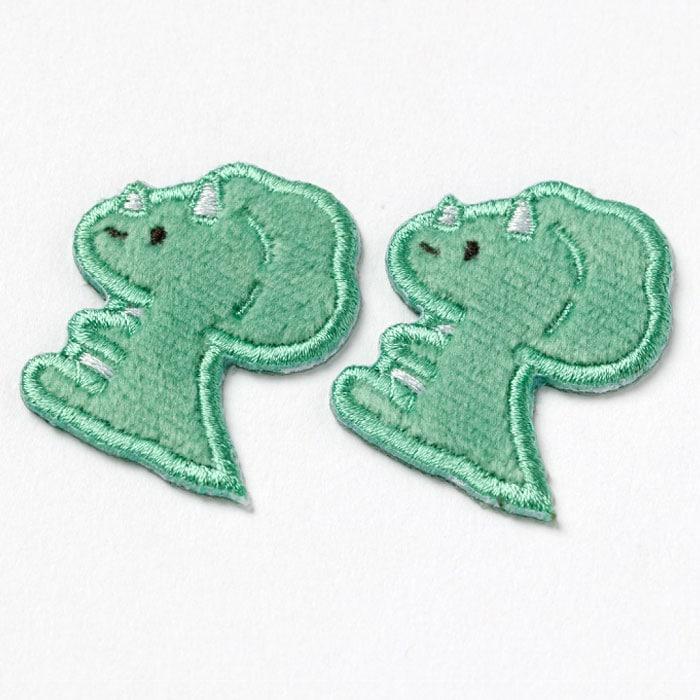 Nui-Patch Fluffy badge, sticker, iron on, 2-way, dual-use type