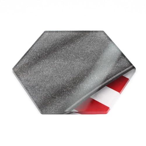 Japan Trust Technology Hex Display Plate 80 Ideal for displaying mini cars and figures Acrylic construction Circuit corner AC-HEXDP80-005