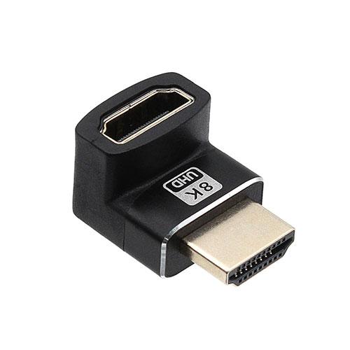Japan Trust Technology HDMI Conversion Connector Vertical Up Slim (SLIM) Supports up to 8K (7680×4320)/60Hz Resolution Upward Conversion HDHD8-U-SLIM