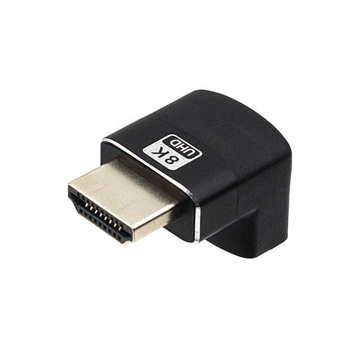 Japan Trust Technology HDMI Conversion Connector Vertical Down Slim (SLIM) Supports up to 8K (7680×4320)/60Hz Resolution Downward Conversion HDHD8-D-SLIM