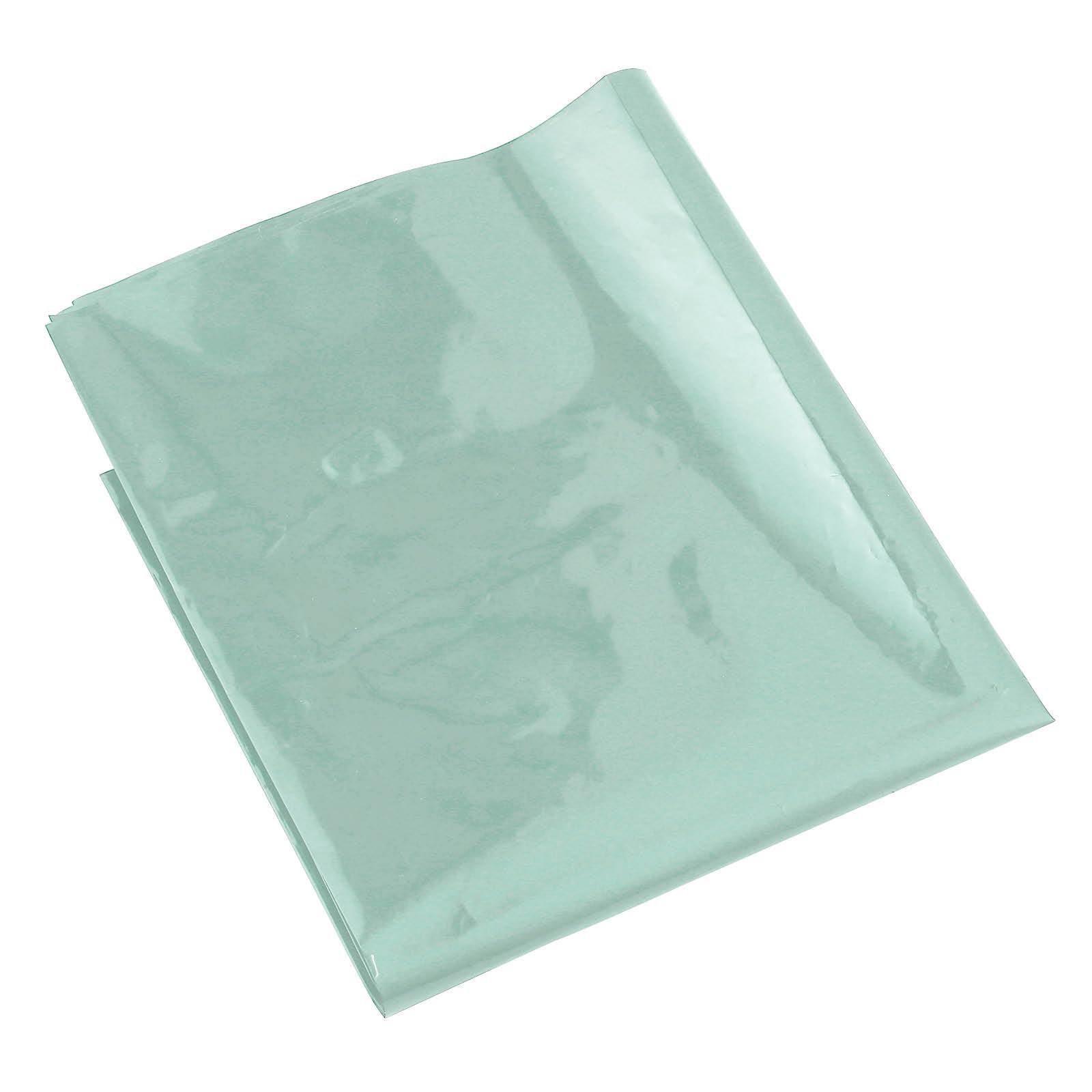 Color Vinyl Bags, Pastel Green, 10-Pack