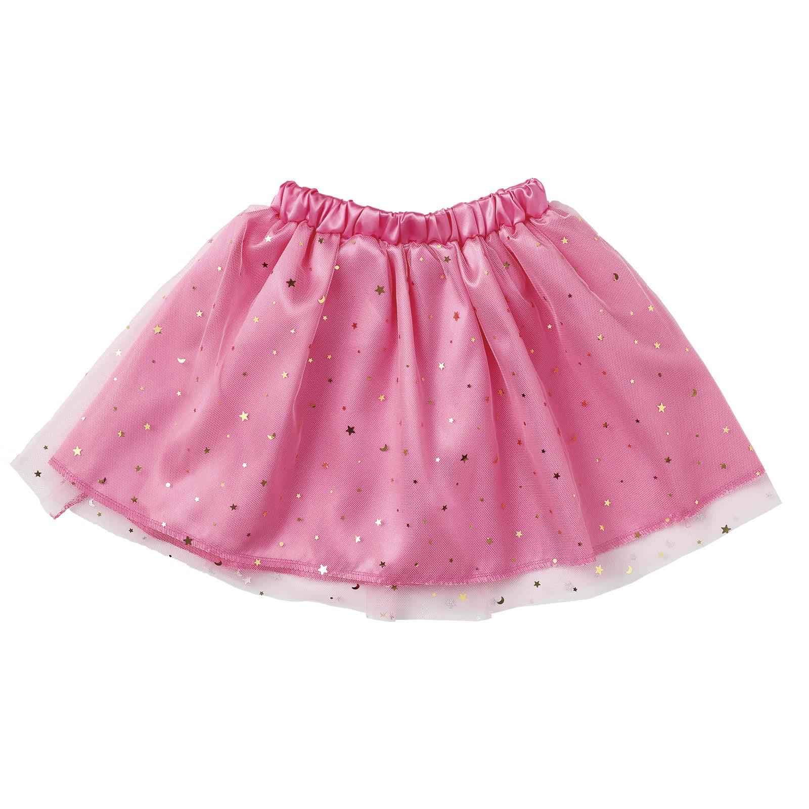 Soft Satin Tulle Skirt Peach