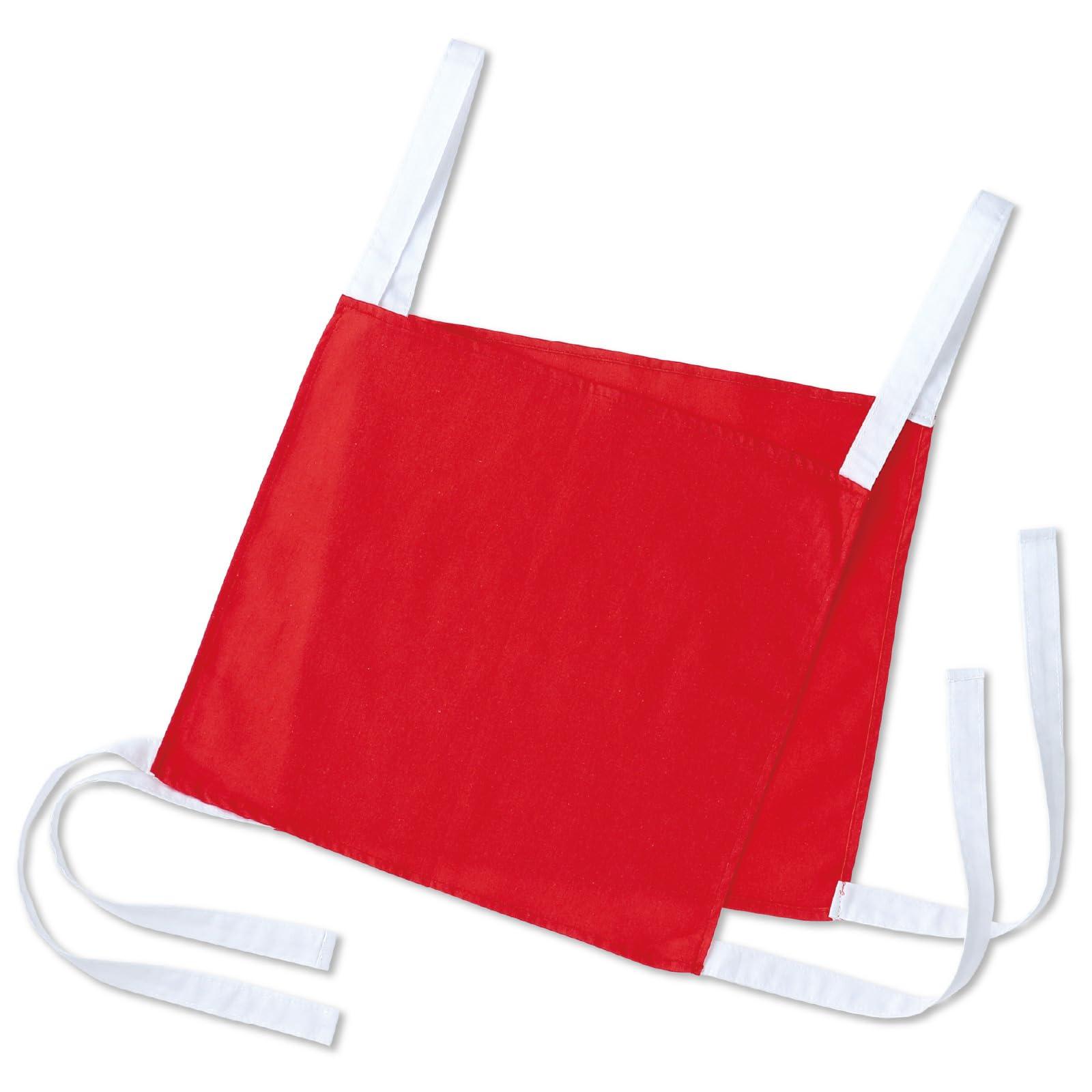 Color Double-Sided Bib Red