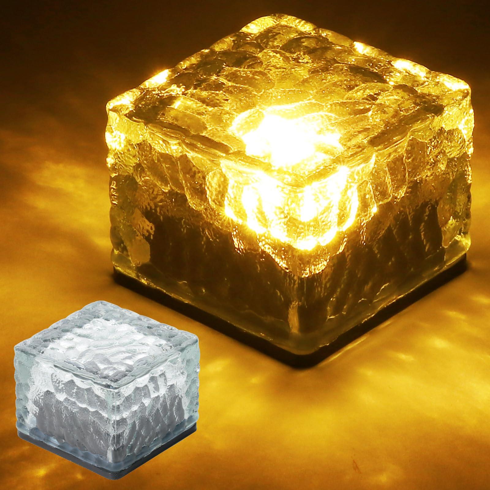 太阳能充电式LED庭院灯 暖白光