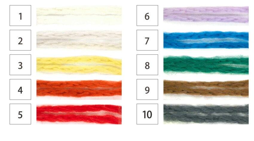 Hamana Hand-Knitting Yarn Alpannica Medium Weight COL. 3 Cream Family 30g Approx. 140m 3887