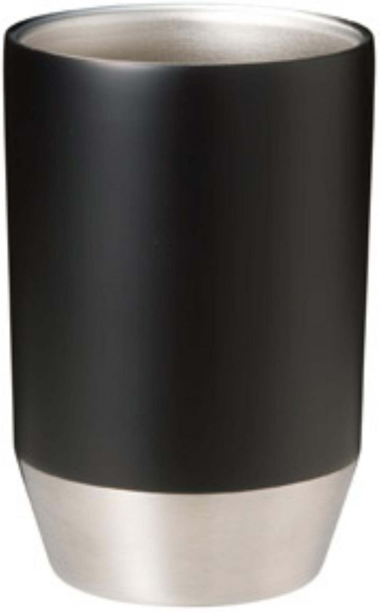 Vacuum Insulated Tumbler 400ml Solo Black Stainless steel vacuum construction Eye-catching two-tone finish SP-36202BK