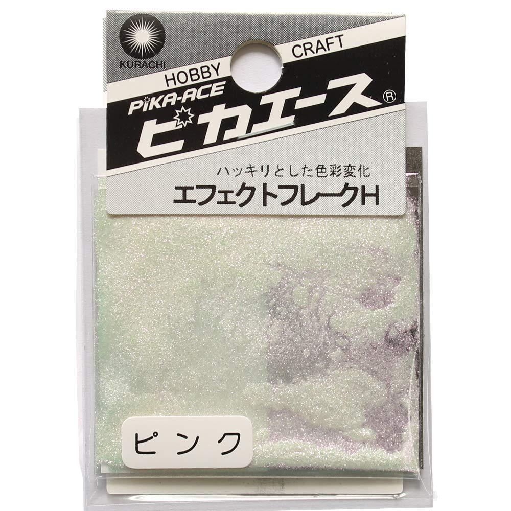 Pika Ace Nail Powder Pika Ace Effect Flake H M #402 Pink 0.4g Art Material