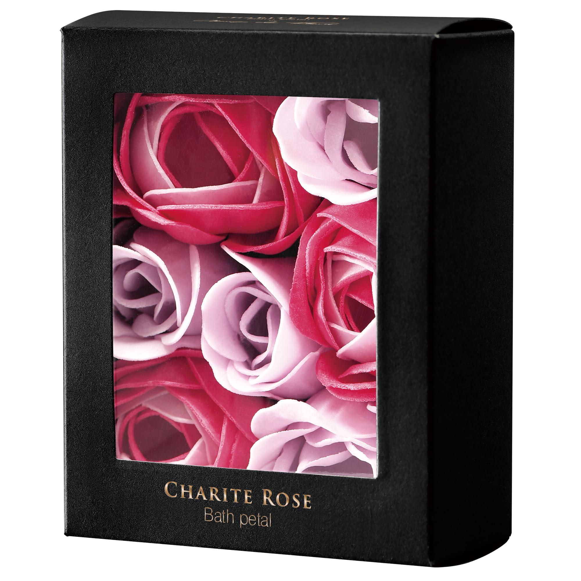 Nor Corporation Charité Roses Bath Petals Colorful bath salts shaped like flowers Gloss Rose OBDRP0301