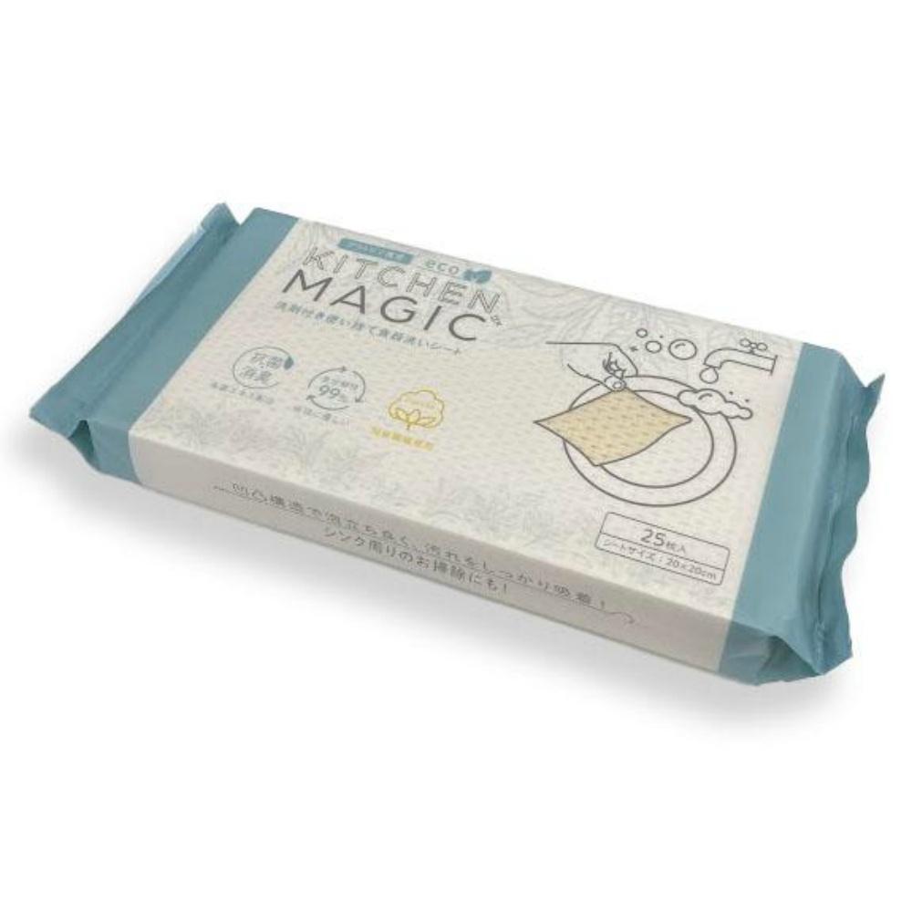 Q-FLA Kitchen Magic Regular 25-Sheet Pack Disposable Dishwashing Detergent Sheets Dish Soap Dishwashing Sponge Dish Sponge Cleaning Cloth Wipes Kitchen Supplies Baby Bottle Detergent Disaster Preparedness Supplies Disaster Preparedness Measures Disaster Stockpile Emergency Kit Ready-to-Go Kit Emergency Portable Water Bottle Earthquake Preparedness Camping Outdoor 796081