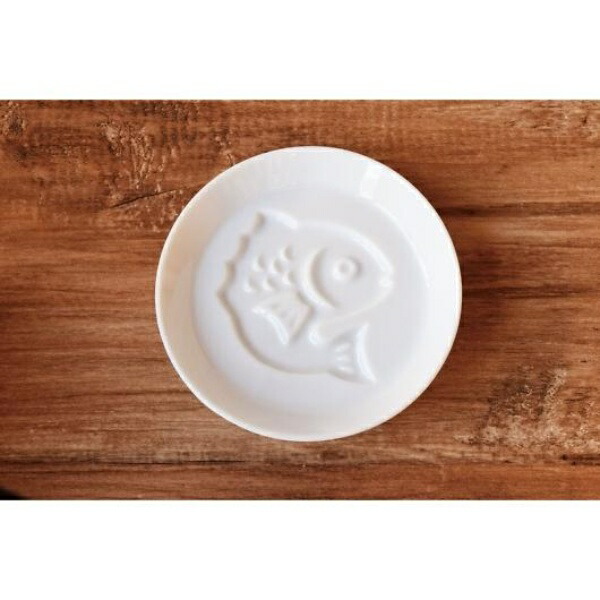 Gold Five Silhouette Soy Sauce Dish Soy Sauce Dish Sea Bream 290613 White S