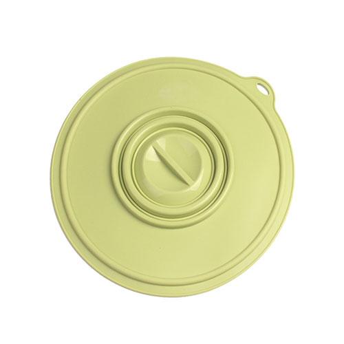 Eurokitchen Silicone Cover Medium Size Silicone Lid for Wrap, Pot Lid, and Drop Lid Pastel Green SILKTS611712LG