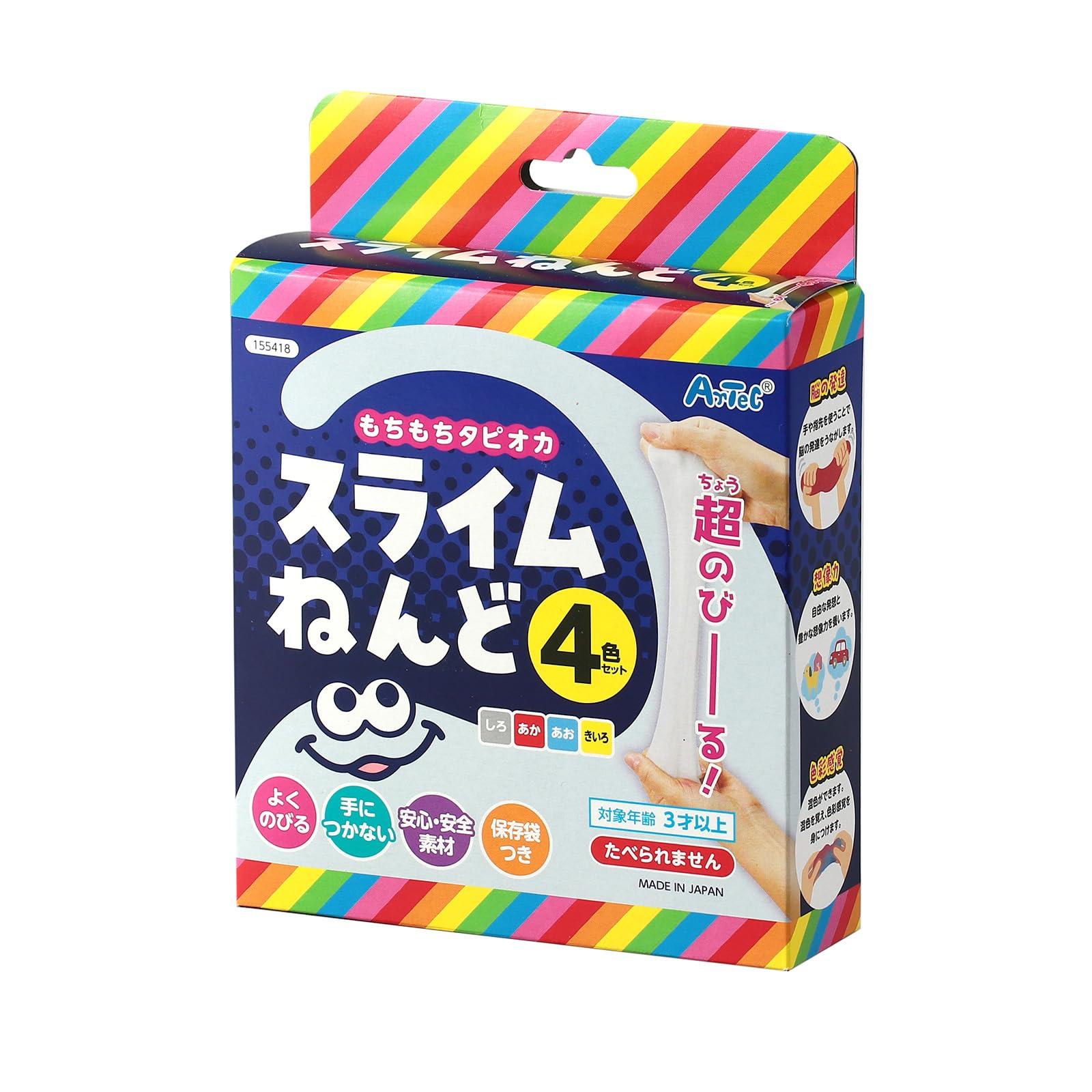 Artec Tapioca Slime Clay 4-Color Set 155418