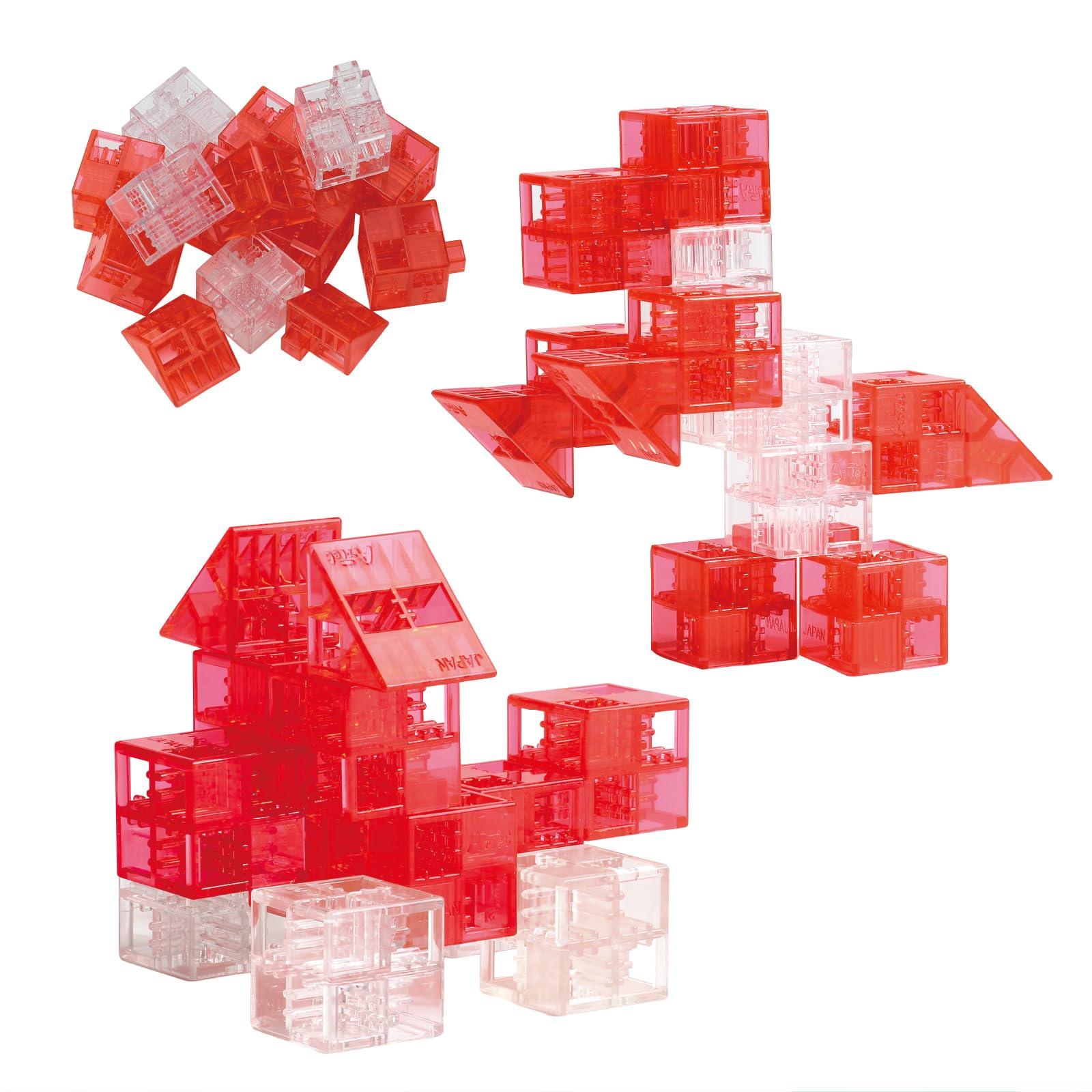 Artec Blocks Nanairo Clear Mini Pack C (Dog &amp; Dinosaur)