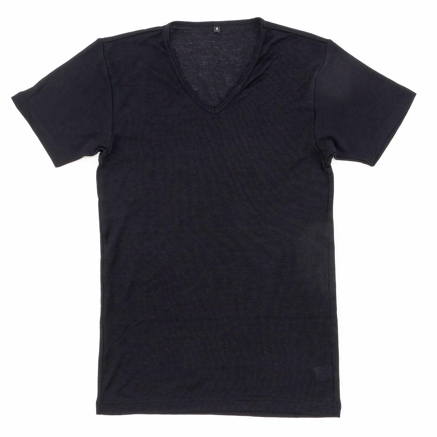 SeasonSwitch Short-Sleeve V-Neck Innerwear for Men