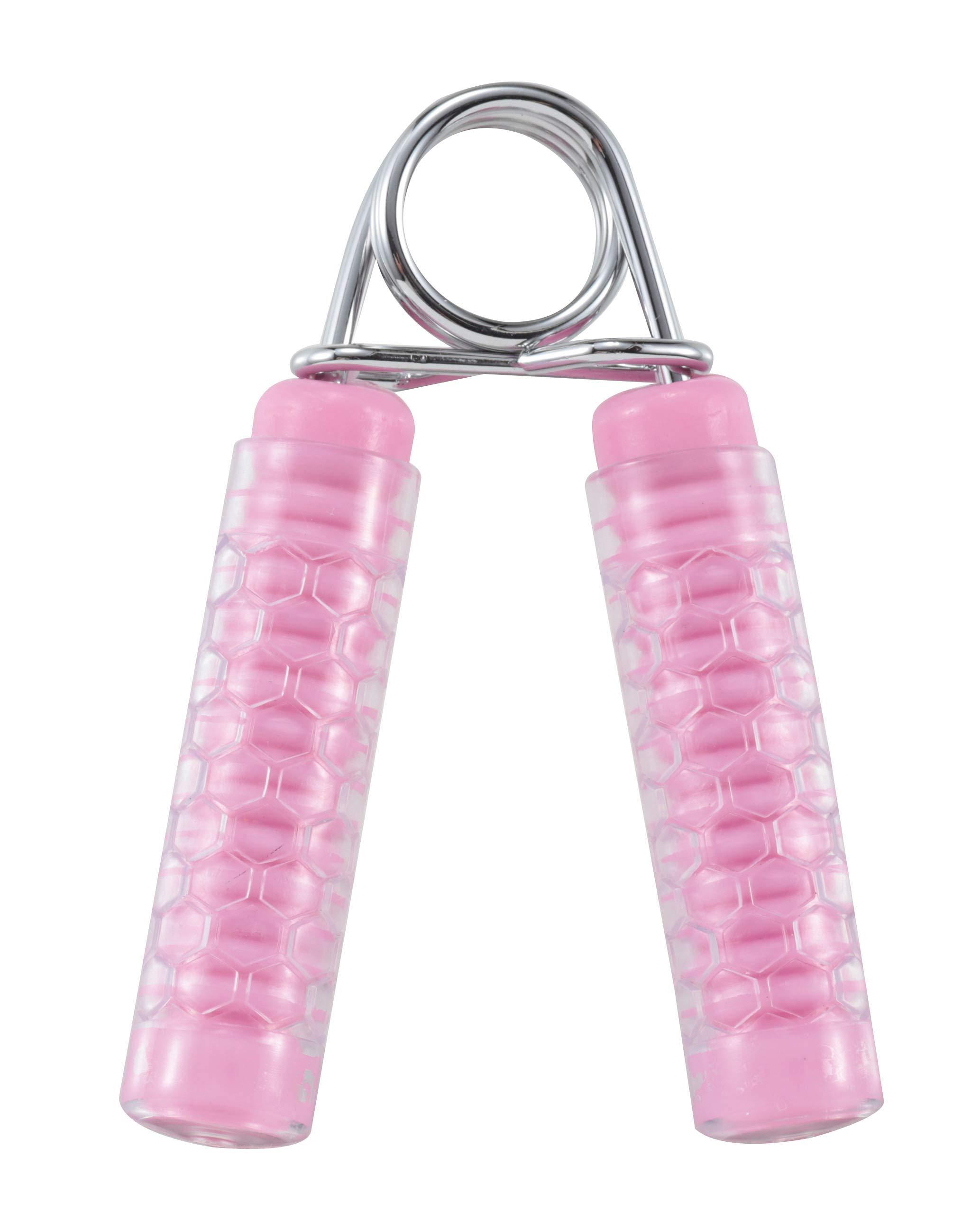 CAPTAIN STAG Strength Training Grip Strength Enhancement Hand Grip 10kg Pink Vit Fit UR-805 94×28×126mm