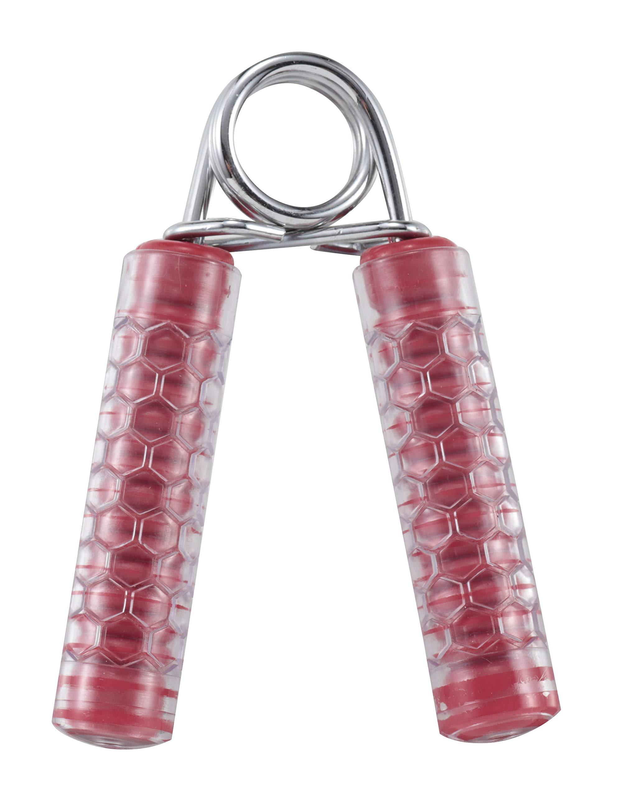 CAPTAIN STAG Strength Training Grip Strength Enhancement Hand Grip 15kg Red Vit Fit UR-806 94×28×126mm