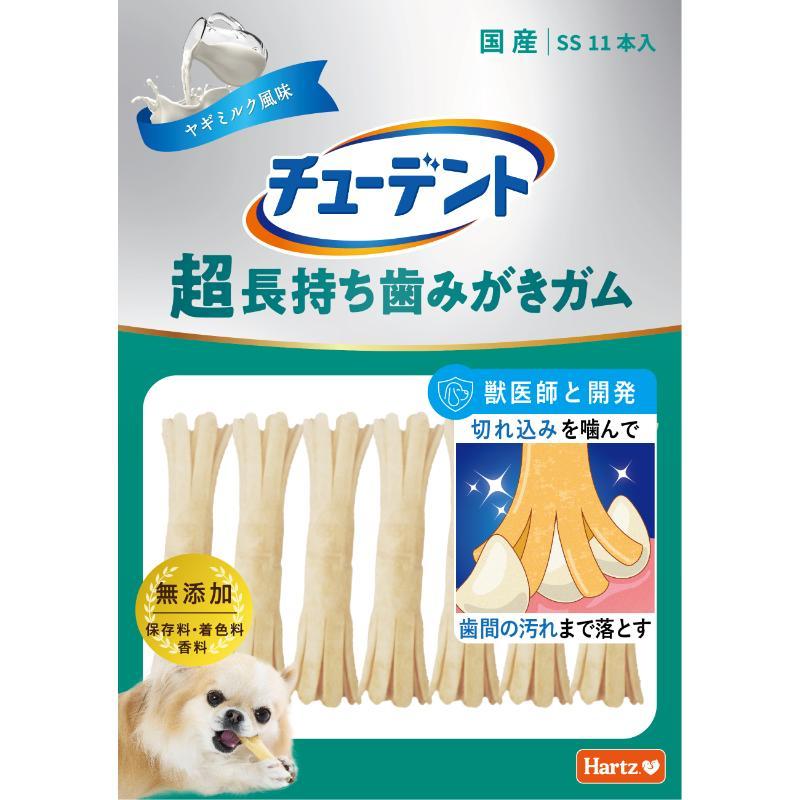 Hartz ChewDent Extra Long-Lasting Dental Chews SS 11-Pack Goat Milk Flavor