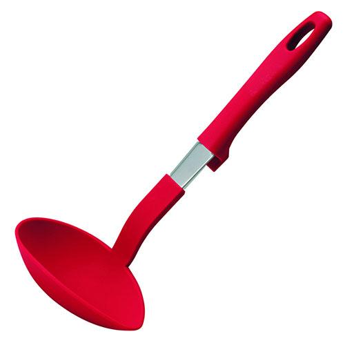 Tanabe Hardware Antibacterial Heat-Resistant Mini Ladle, Red Compact size ideal for small pots and pans Heat-resistant up to 240°C Made in Japan TK-2730