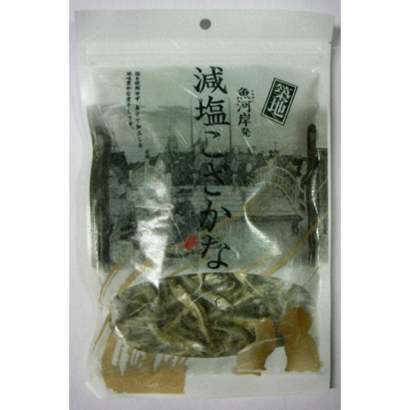 Tsukiji Reduced-Salt Small Fish 80g