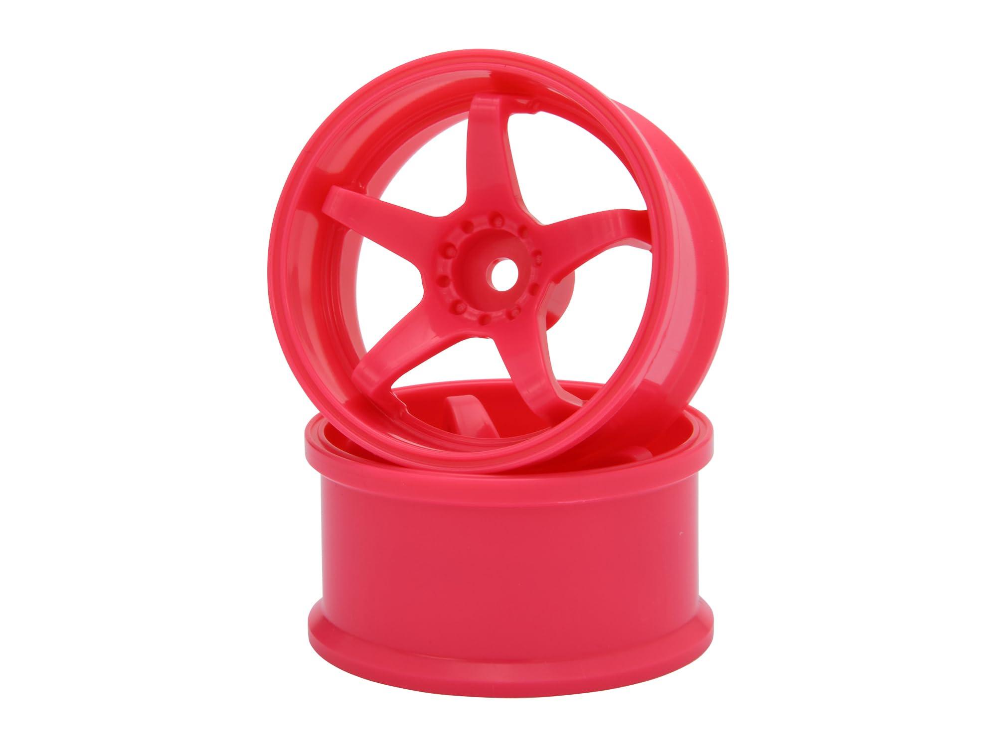 N-6 Drift Wheel (Offset 8/Pink) (5-Spoke)