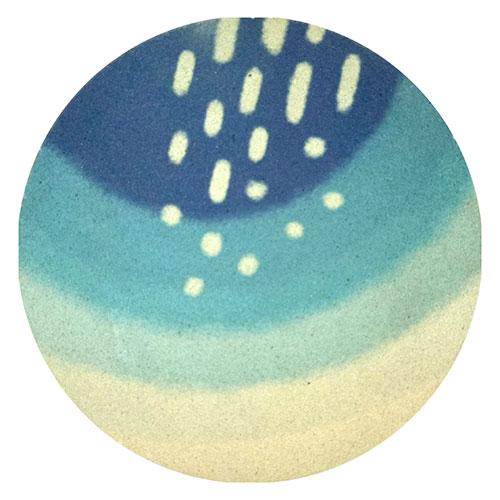 Tosa News Amazing Absorbency Vericott Coaster Upcycled Item (Recycled Material) Rainbow VK-011