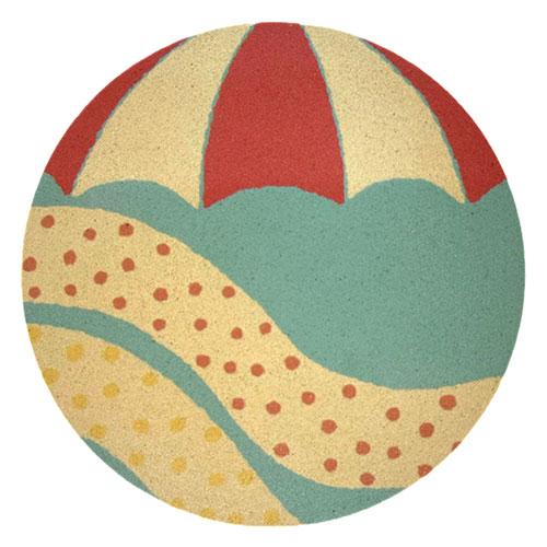 Tosa News Amazing Absorbency Vericott Coaster Upcycled Item (Recycled Material) Beach VK-014