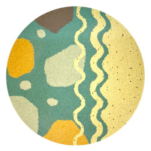 Tosa News Amazing Absorbency Vericott Coaster Upcycled Item (Recycled Material) Waterfront VK-017