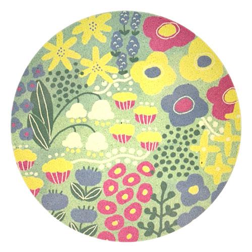 Tosa News Amazing Absorbency Vericott Coaster Upcycled Item (Recycled Material) Plant Daytime VK-024